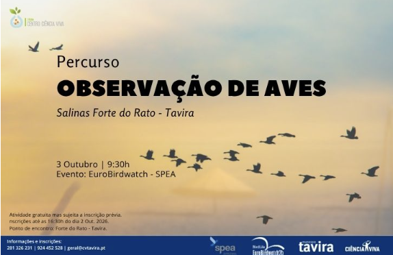 Percurso: observação de aves — event image